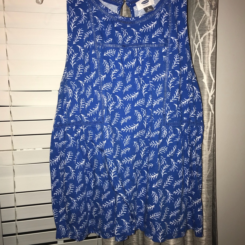 Blue tank top